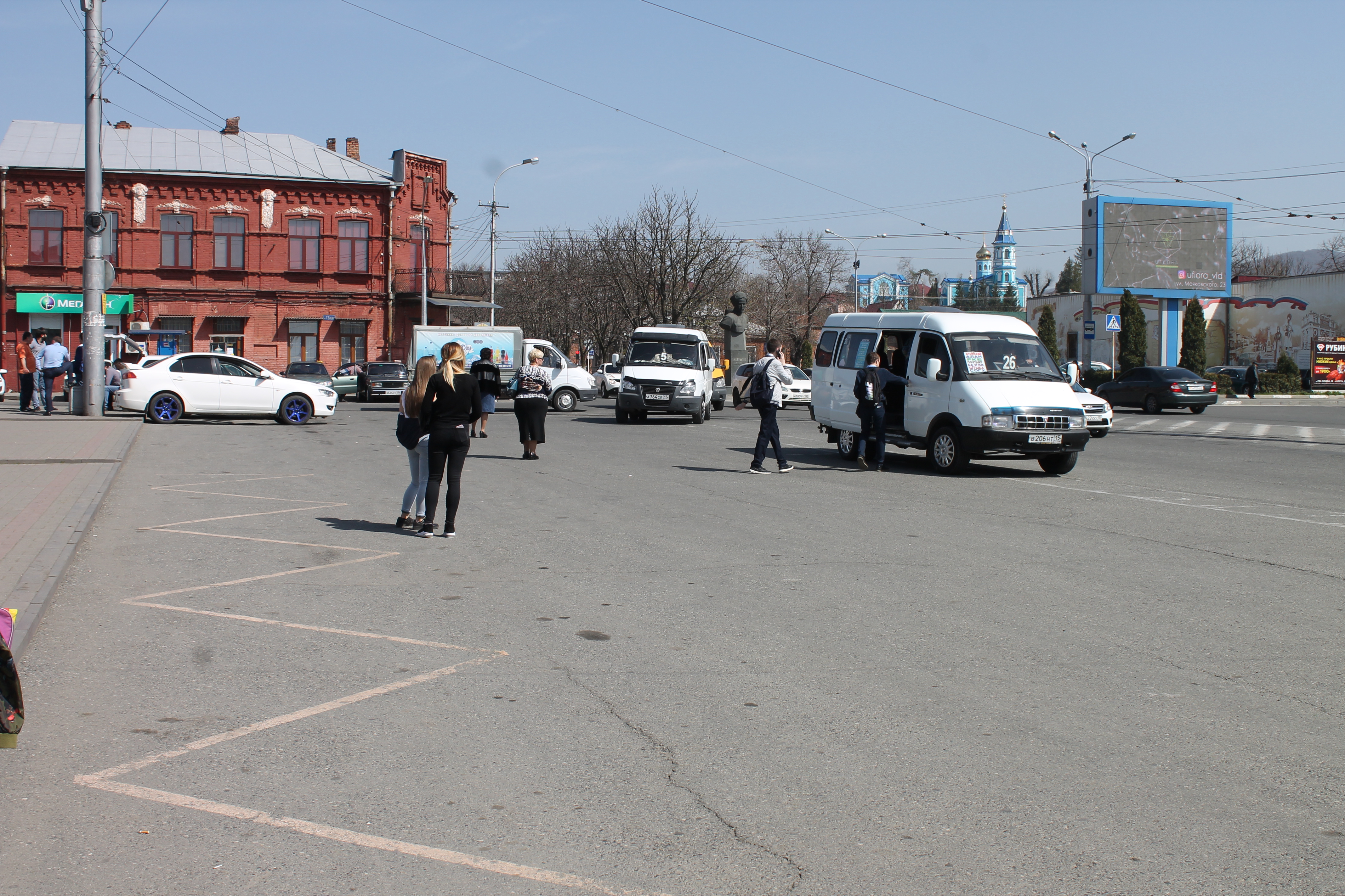 площадь штыба владикавказ