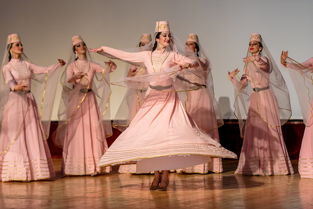 Хонга кафт. Симд осетинский. Национальный танец Северной Осетии.